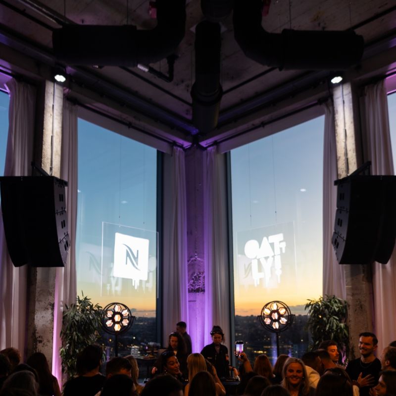 When coffee turns into culture: Nespresso x Oatly sunset rave